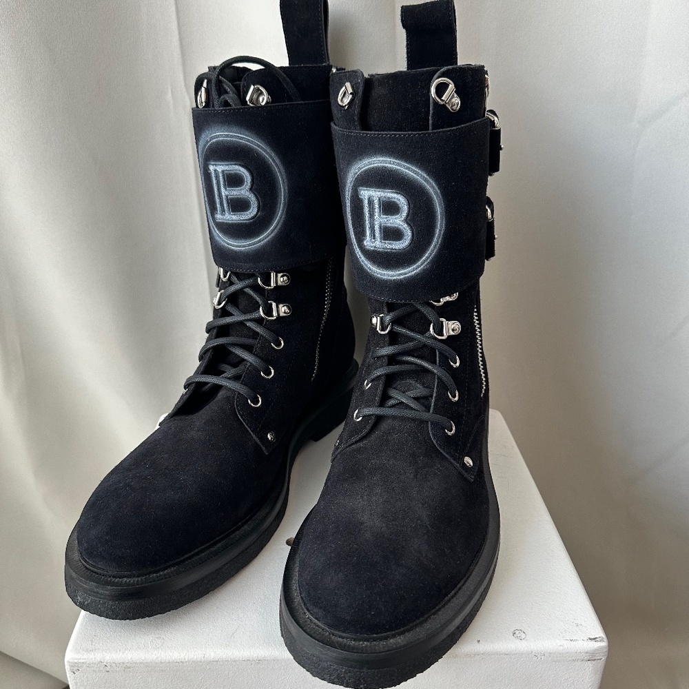 Balmain Combat Boots